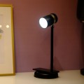 3 in 1 Desk Lamp Bluetooth Speaker & Fast Wireless Charger