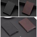 PU Leather RFID Blocking Automatic Pop-up Card holder