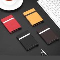 PU leather RFID anti-theft Automatic Pop-up Card holder