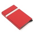 PU leather RFID anti-theft Automatic Pop-up Card holder