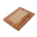 Cork magnet RFID card holder