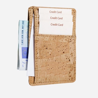 Eco Friendly Cork RFID Card Holder