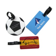 PVC Luggage Tag with customize shape