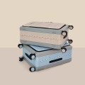 多功能一体设计PP折叠拉杆行李箱