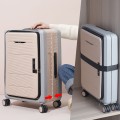 多功能一體設計PP折疊拉桿行李箱