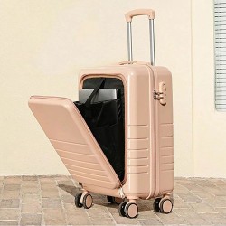 Large Capacity Front Open trolley Luggage