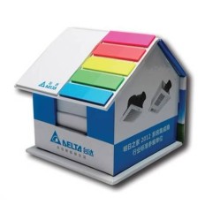 House shape memo pad box set