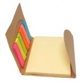 Memo pad with die cut cover