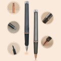 Plastic Pen with rose gold clip 0.5mm