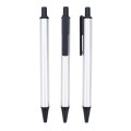 Push type metal pen