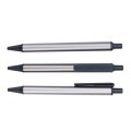 Push type metal pen