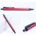 Push type metal pen