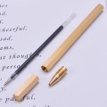 Hexagonal brass pen