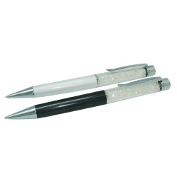 水晶金属笔