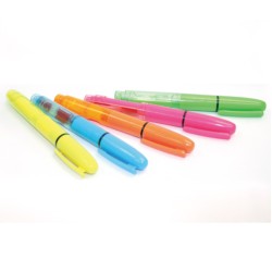 Sticky Memo Florescent Marker/Highlighter