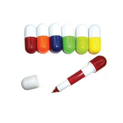 Plastic Pen in Pills shaped