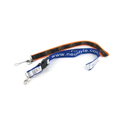 Corporate lanyard strap 