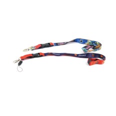 Corporate lanyard strap