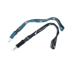 Corporate lanyard strap