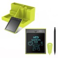Pen box with electronic writing tablet