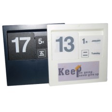 Plastic desktop perpetual calendar