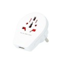 Pro Light USB World Travel Adapter