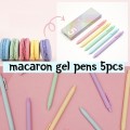 KACO Pure Pastel - Macaron Gel Ink Pen 5pcs Set