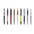 Prodir DS8 Plastic Push Ball Pen with Satin Finish Metal Clip