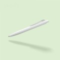 Prodir QS01 Plastic Push Transparent Polished Ball Pen with Plastic Clip