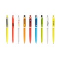 Prodir QS01 Plastic Push Transparent Polished Ball Pen with Plastic Clip