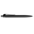 Prodir QS03 Plastic Push Transparent Polished Ball Pen with Plastic Clip