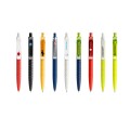 Prodir QS04 Plastic Push Transparent Polished Ball Pen with Plastic Clip