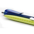 Prodir QS04 Plastic Push Transparent Polished Ball Pen with Plastic Clip