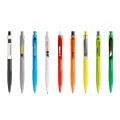 Prodir QS30 Plastic Push Transparent Polished Ball Pen (with Plastic Clip)