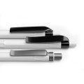 Prodir QS30 Plastic Push Transparent Polished Ball Pen (with Plastic Clip)