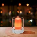 MiLi 3D Flameless LED Rechargeable Atmosphere Candle Lamp