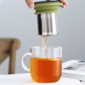 PO Glass Strainer Tea Cup 350ml