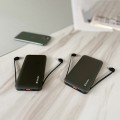 Verbatim Power Bank with embedded Lightning & Type Cables 10000mAh