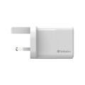 Verbatim 2 Port 20W PD & QC 3.0 USB 充電器