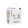 Verbatim 2 Port 20W PD & QC 3.0 USB Charger