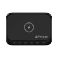 Verbatim Wireless Charging & 6 Port 100W GaN Charger
