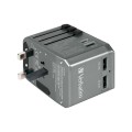 Verbatim 4 Port PD 45W Travel Adaptor