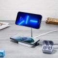 Verbatim Qi 3-in-1 15W MagSafe Wireless Charging Stand