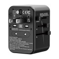 Verbatim 5 Port PD 3.0 45W Travel Adaptor - UTA-08