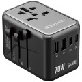Verbatim GaN III 70W Universal Travel Adapter (UTA-09)