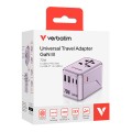 Verbatim GaN III 70W Universal Travel Adapter (UTA-09)