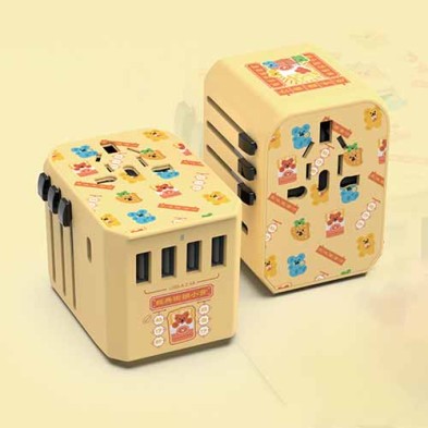 Vinnic x Smile Studio 28W Travel Adapter - Egg Puffs