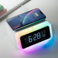 Momax Q.Clock2 Digital Clock with Wireless Charging