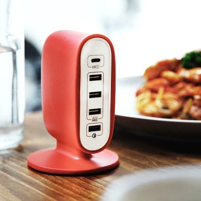 U.Bull 5-USB Charging Station(Type-C +Q.C 3.0)-UM5FTC