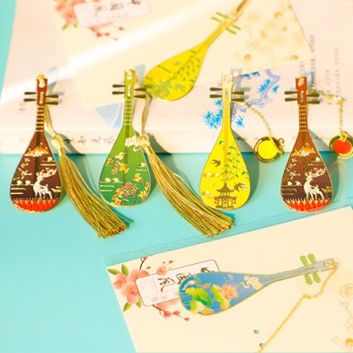 Pipa Metal Bookmark Set